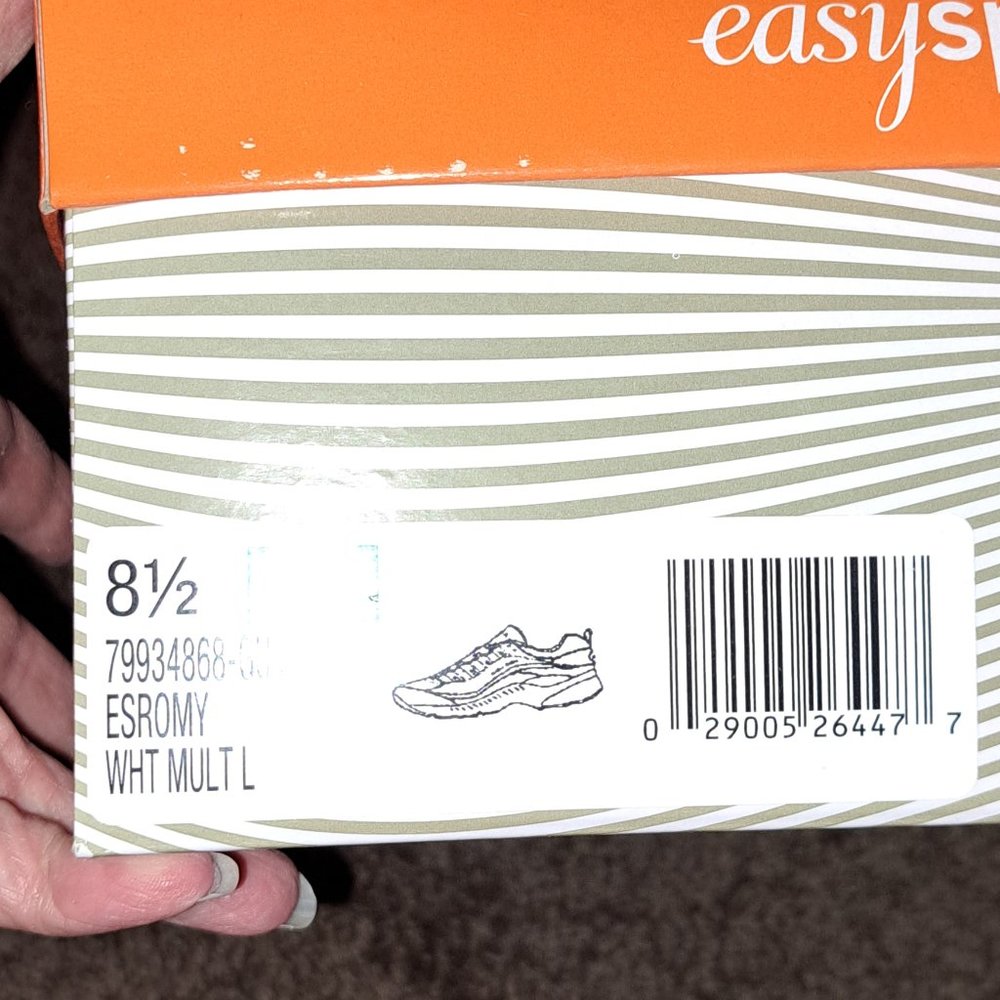COPY - Easy Spirit LEATHER Walking Shoes Es Romy Women's 8.5 - Picture 9 of 9